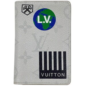 Louis Vuitton Organizer de Poche Wallet Taiga Antarctica White